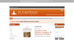 Desktop Screenshot of ilcastelloedizioni.it