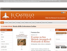 Tablet Screenshot of ilcastelloedizioni.it